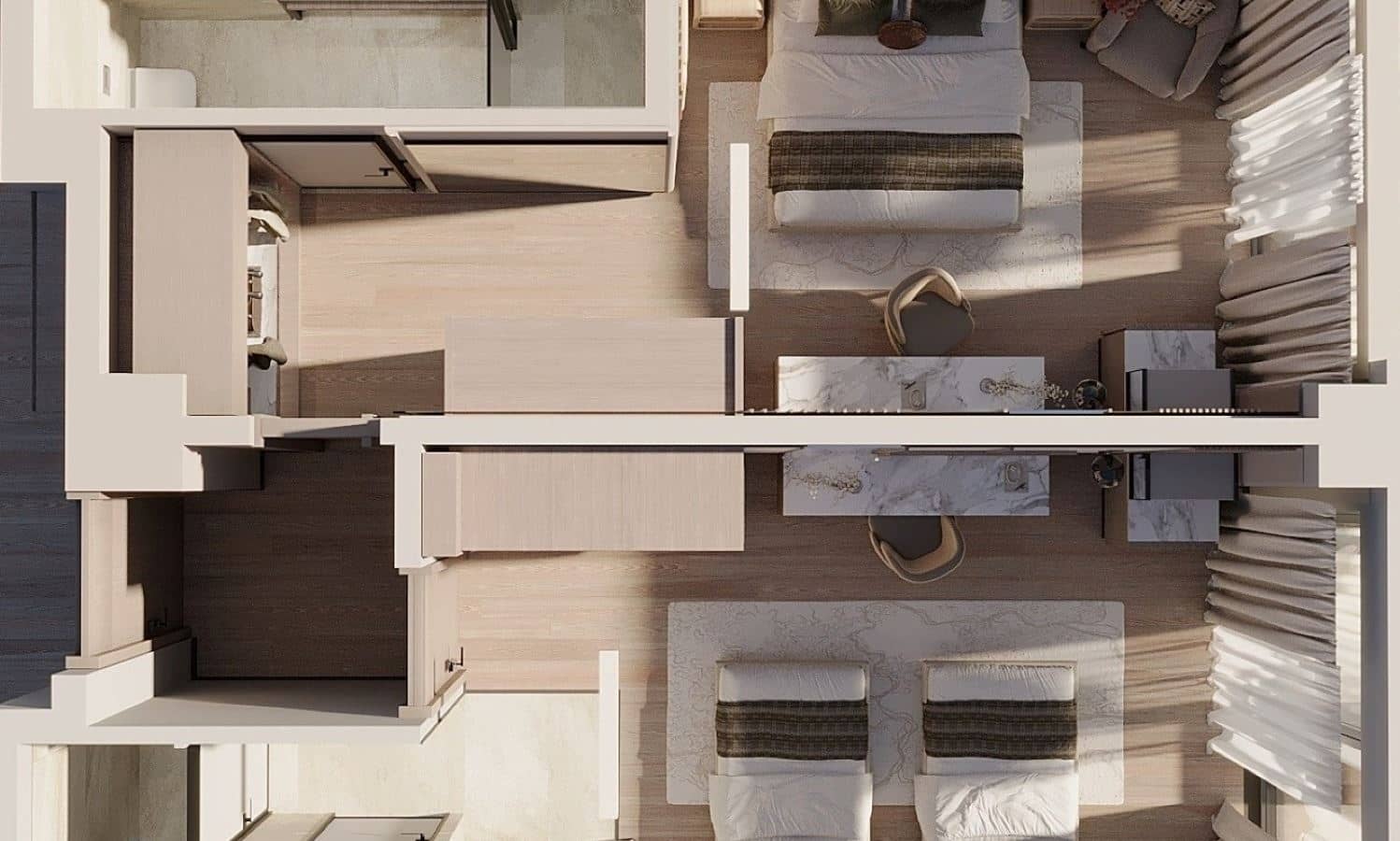 rooms-family-room-with-2-bathroom--2-balcony-side-sea-view