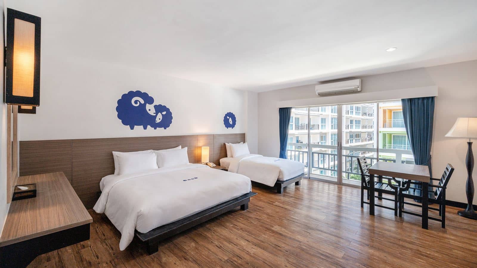 rooms-koko-family	room-for-3-person-one-king-bed-+-one-single-bed-40sqm