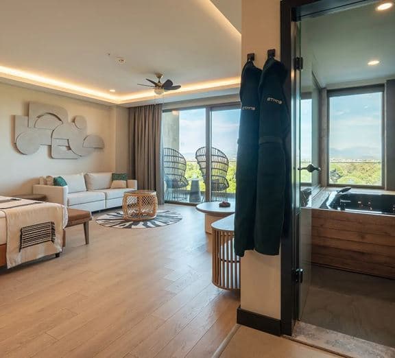 Superior Jacuzzi Sea View Номера