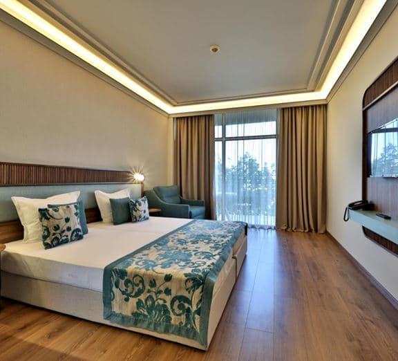 TWIN DELUXE ROOM (LATERALSEAVIEW, BALCONY) Номера