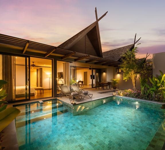 One Bedroom Pool Villa Номера
