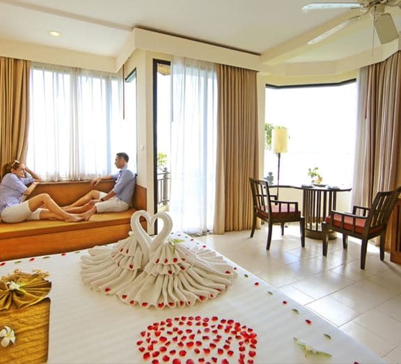 Grand Deluxe Sea View (Double Bed) Номера