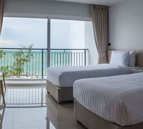 Superior Twin Seaview Номера