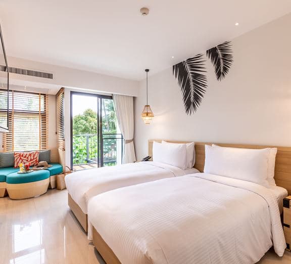 SUPERIOR POOL VIEW ROOM TWIN BED Номера