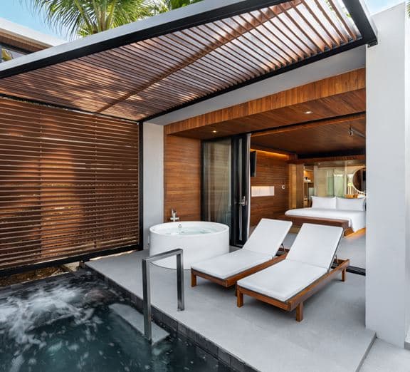 Studio Pool Villa Номера