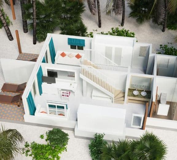 Garden Bungalow Номера