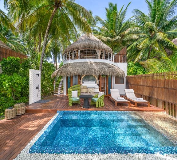 ESCAPE BEACH ONE BEDROOM VILLA WITH POOL Номера