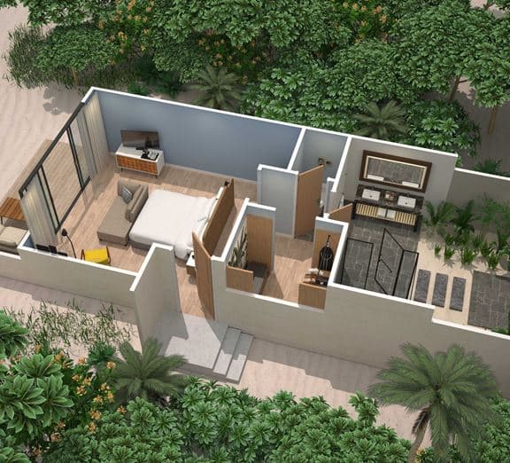 Beach Villa Номера