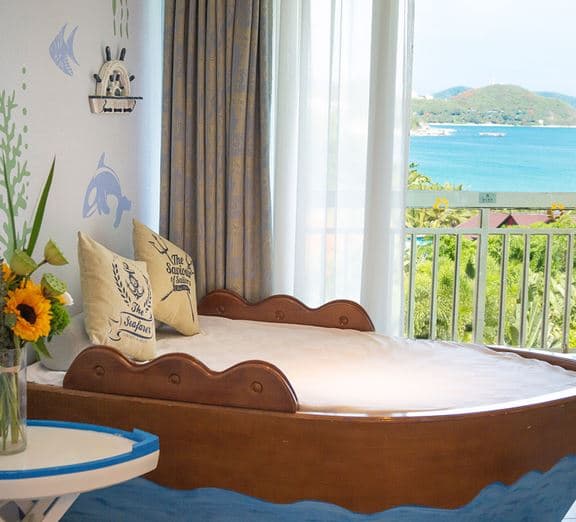 DELUXE FAMILY SEA VIEW ROOM Номера