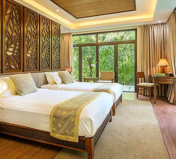 DELUXE VILLA ROOM TWIN Номера