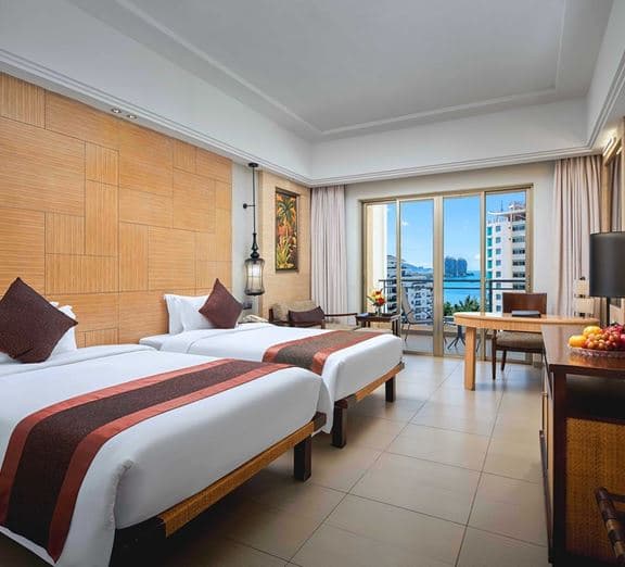 DELUXE SEA VIEW ROOM TWIN BED IN BUILDING BB Номера