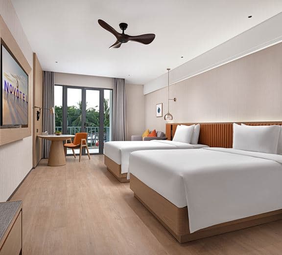 DELUXE GARDEN&SEA VIEW TWIN ROOM Номера
