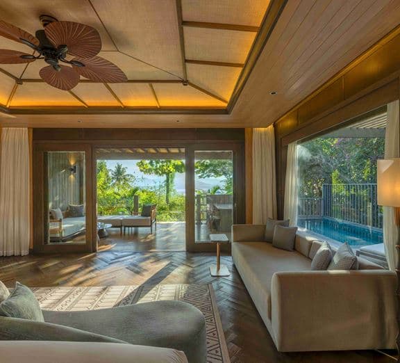 2-BEDROOM BAY VIEW DUPLEX POOL VILLA Номера