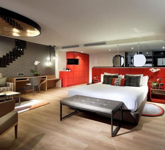 SILVER SUITE STUDIO FITNESS BALCONY OR TERRACE (SSS) Номера