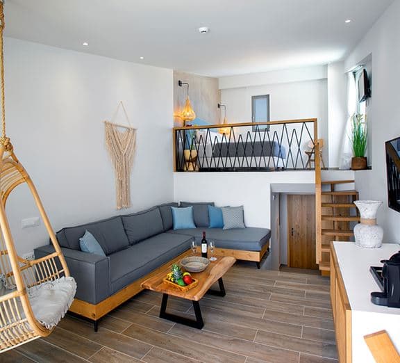deluxe suite  side sea view private-pool Номера