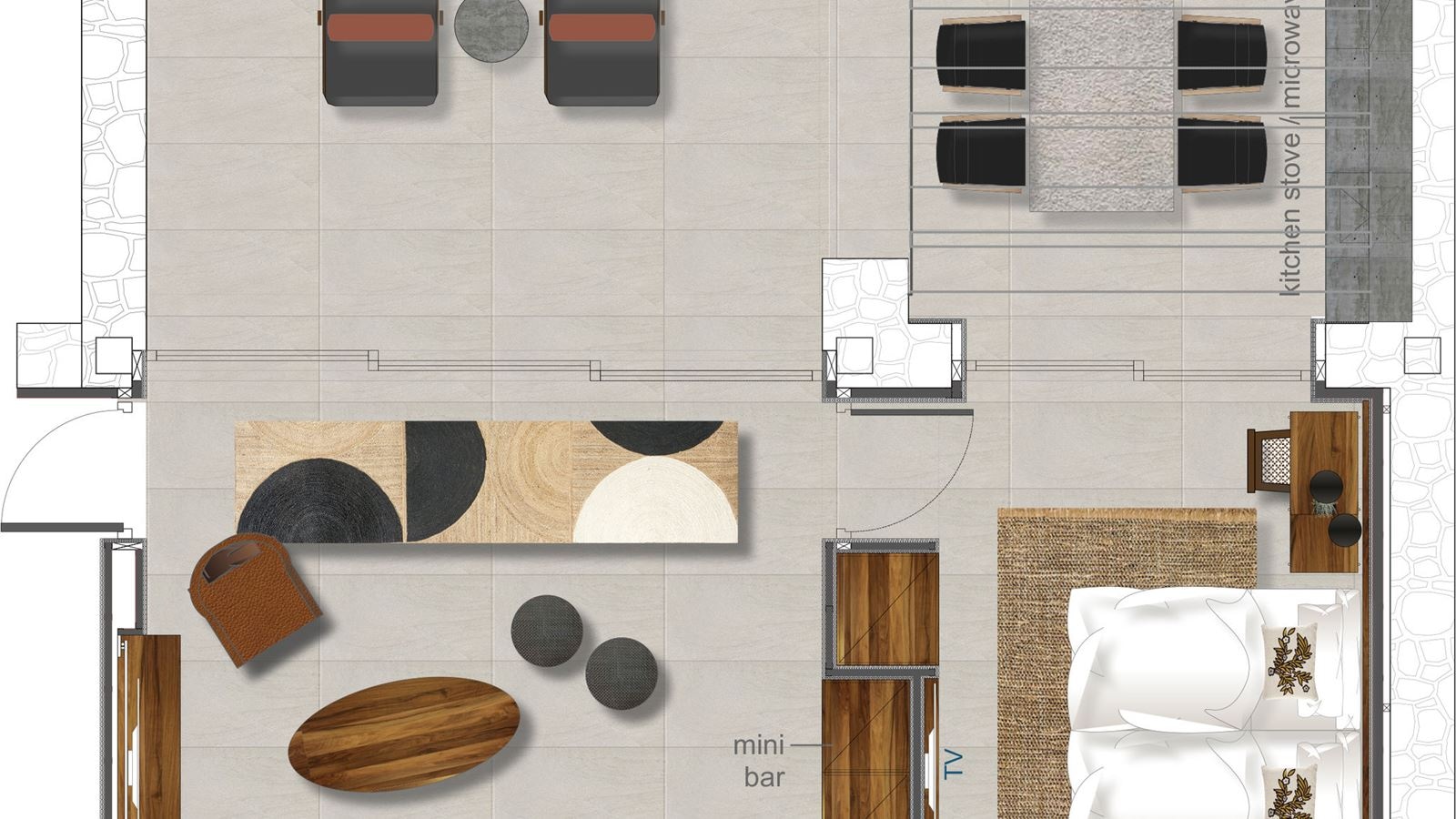 rooms-core-residence-one-bedroom-with-private-pool