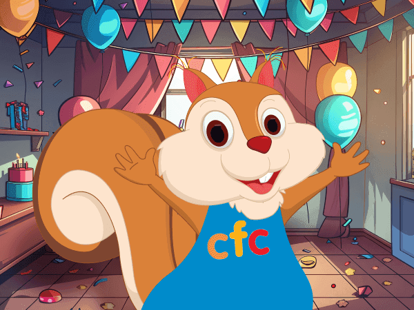 Бельчонку Санни 15 лет!
