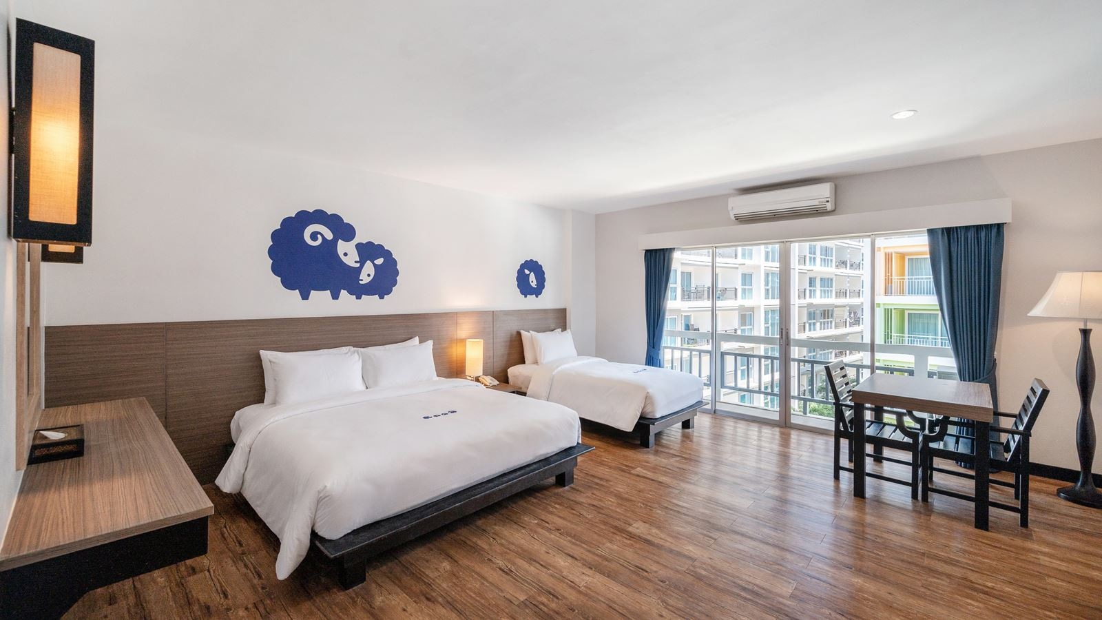 rooms-koko-family room-for-3-person-one-king-bed-+-one-single-bed-40sqm